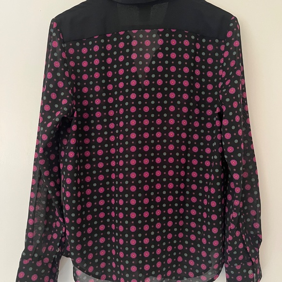 Levi’s Women’s Polka Dot Blouse (Size Medium) - Picture 2 of 4